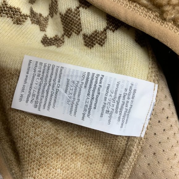 J.Crew Nordic Sherpa Fleece Jacket - Men's - Size L - Large - Retro Design - Picture 9 of 9